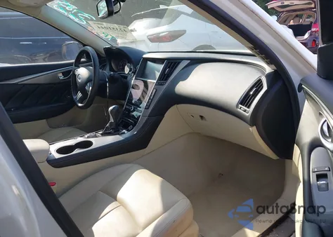 2015 Infiniti Q50 Premium from USA, damaged, VIN JN1BV7AP5FM333958